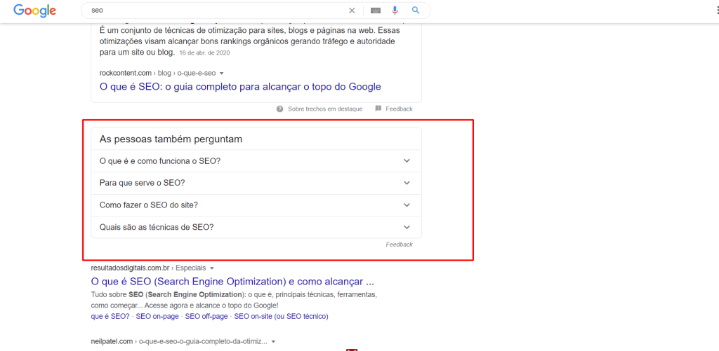 Faça Perguntas